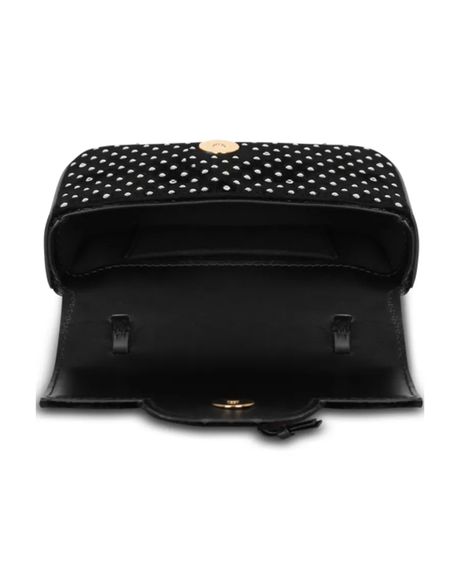 B-Buzz Mini Velvet And Crystal Bag