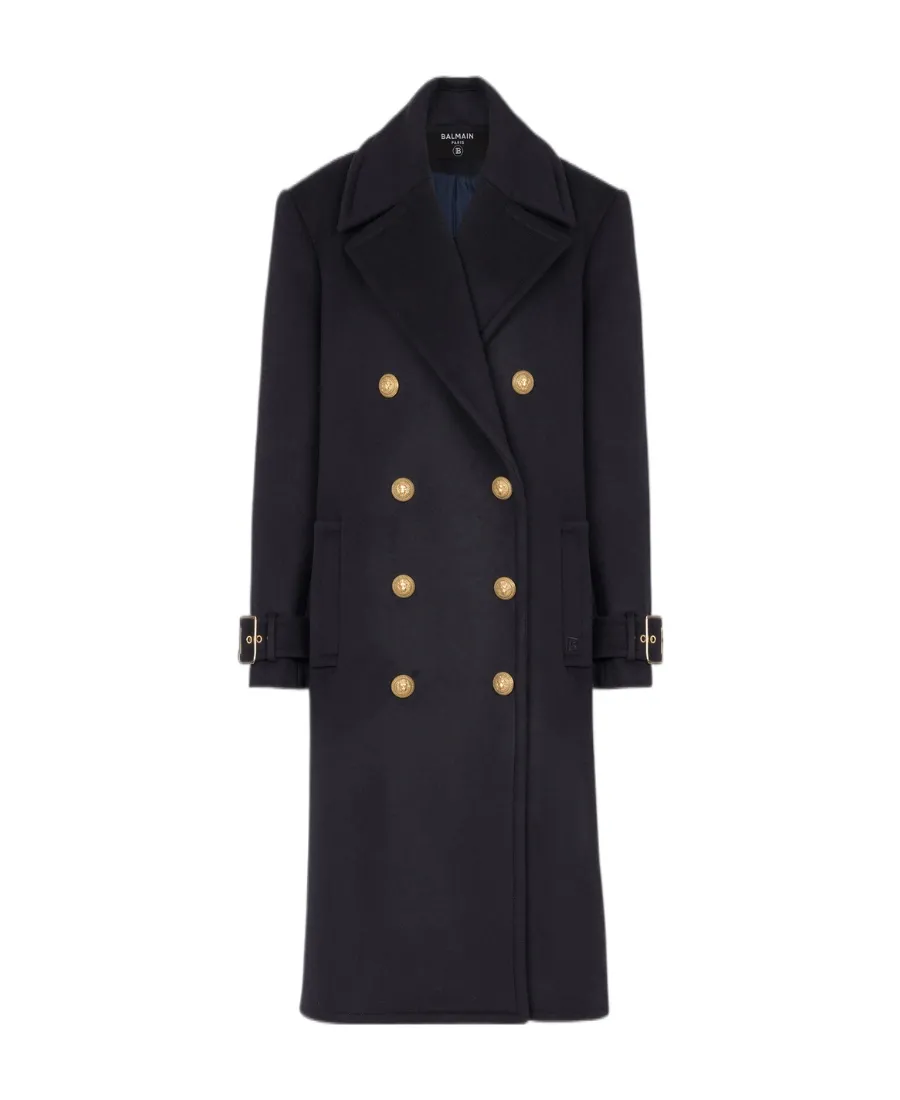 Oversized Double-Breasted Coat