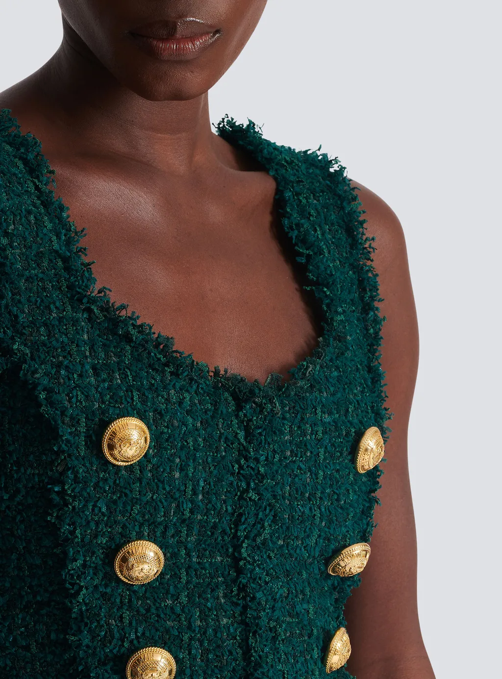 Tweed Crop Top