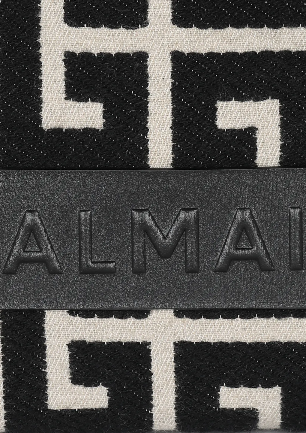B Army Monogram Jacquard Small Tote Bag