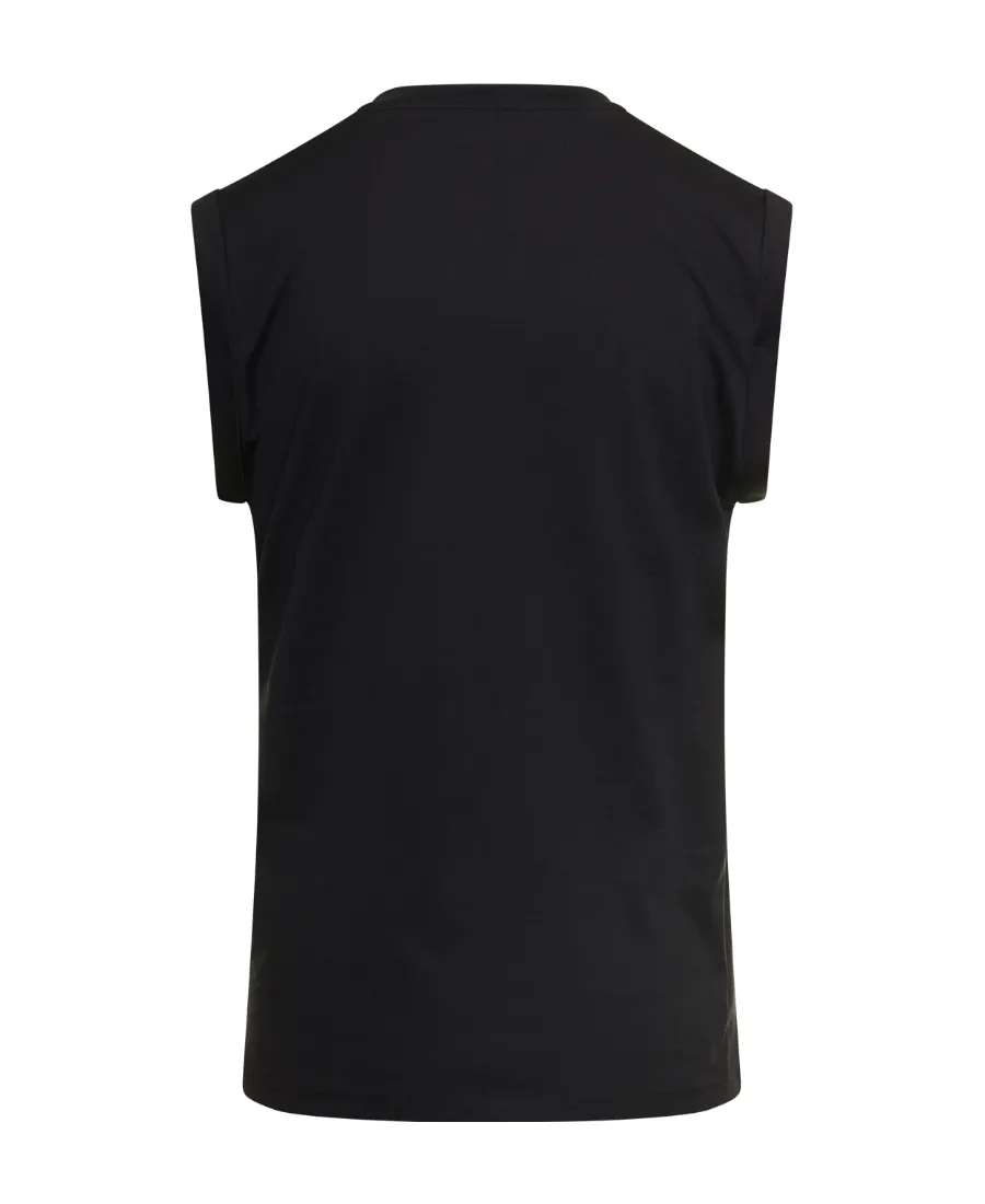 Logo Printed Sleeveless Tank Top