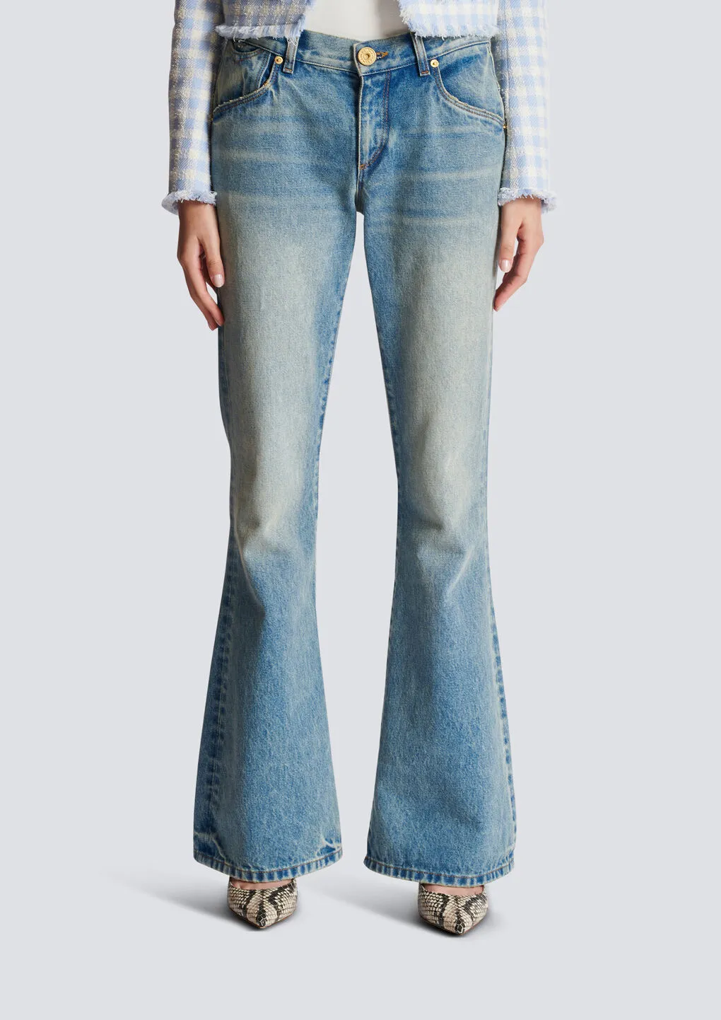 Western Bootcut Denim Jeans