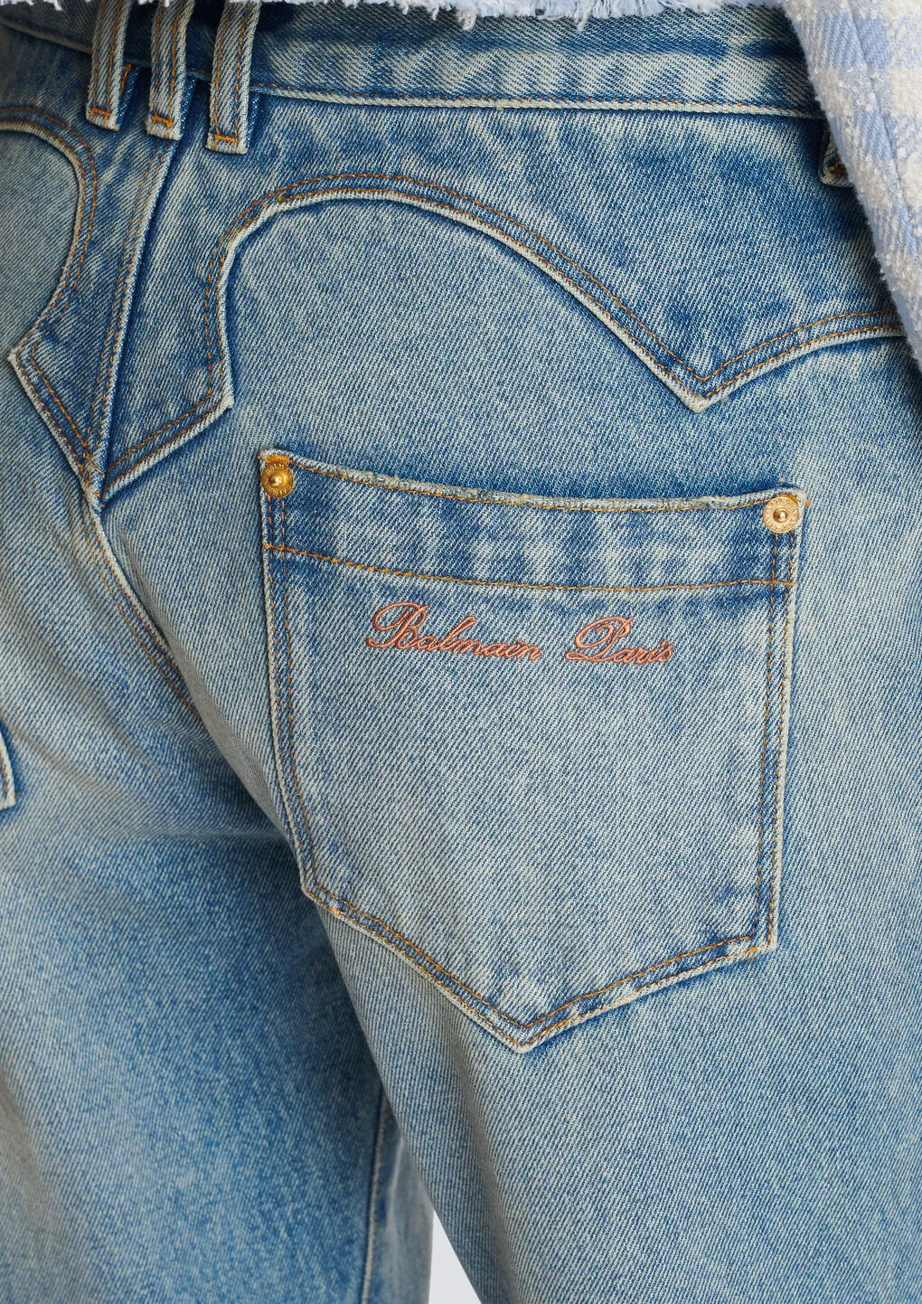 Western Bootcut Denim Jeans