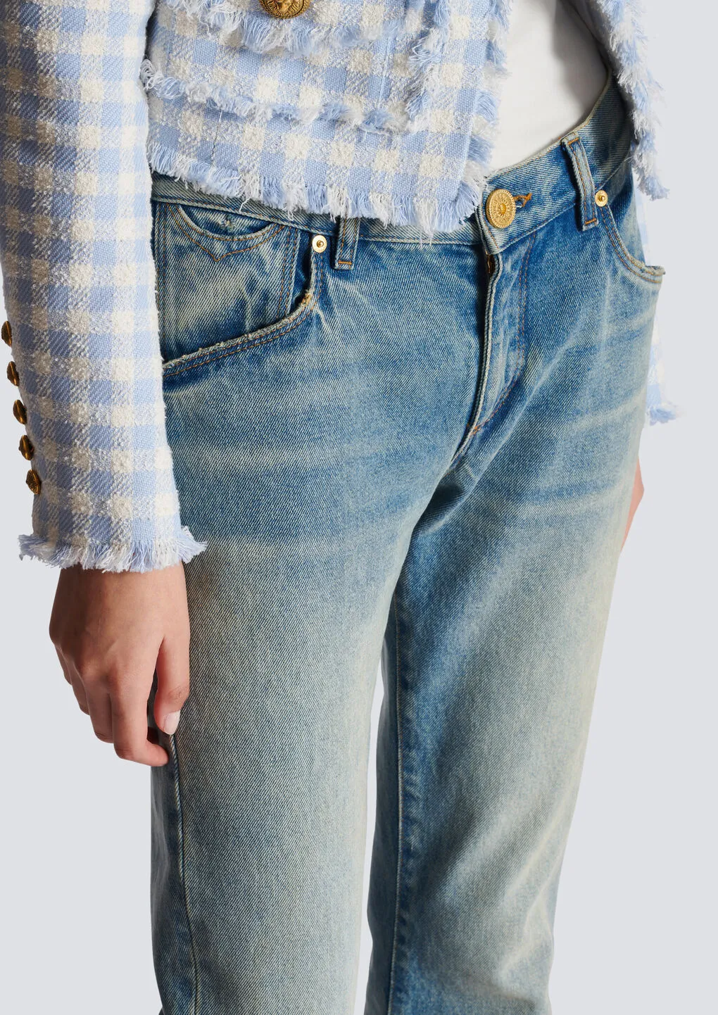Western Bootcut Denim Jeans