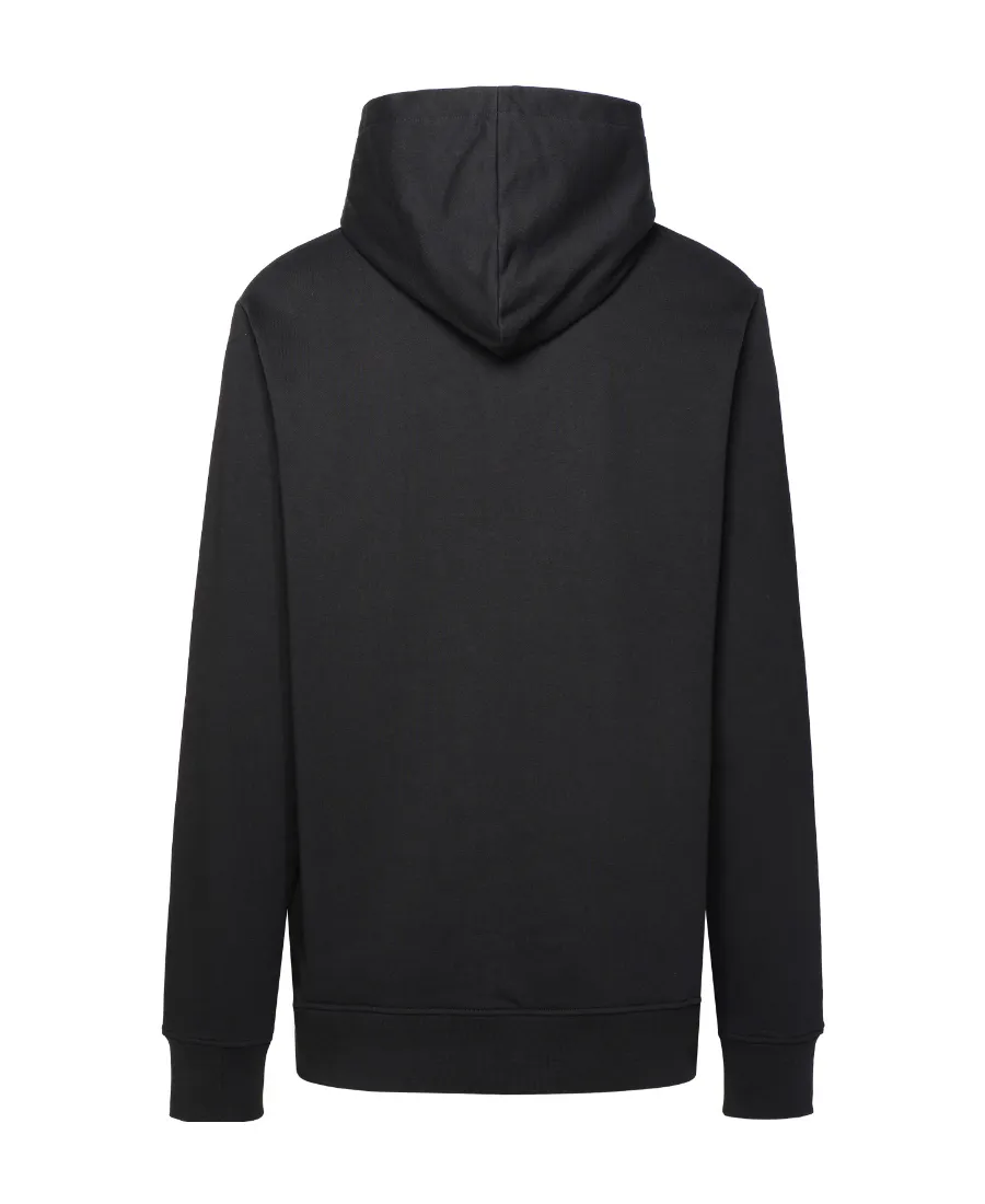 Logo Patch Drawstring Hoodie