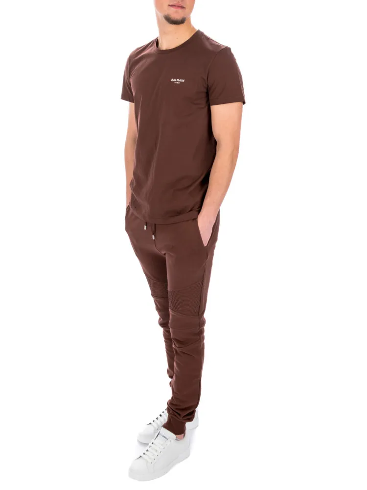 Logo Printed Drawstring Track Pants