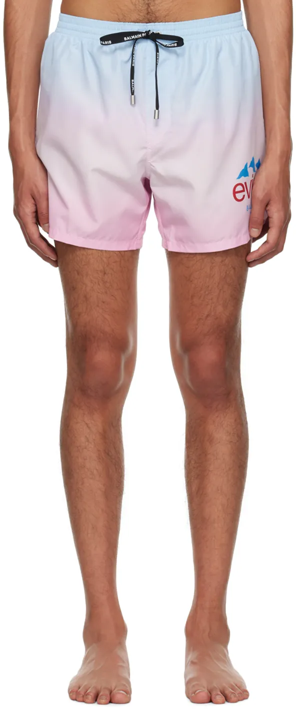X Evian Gradient Swim Shorts