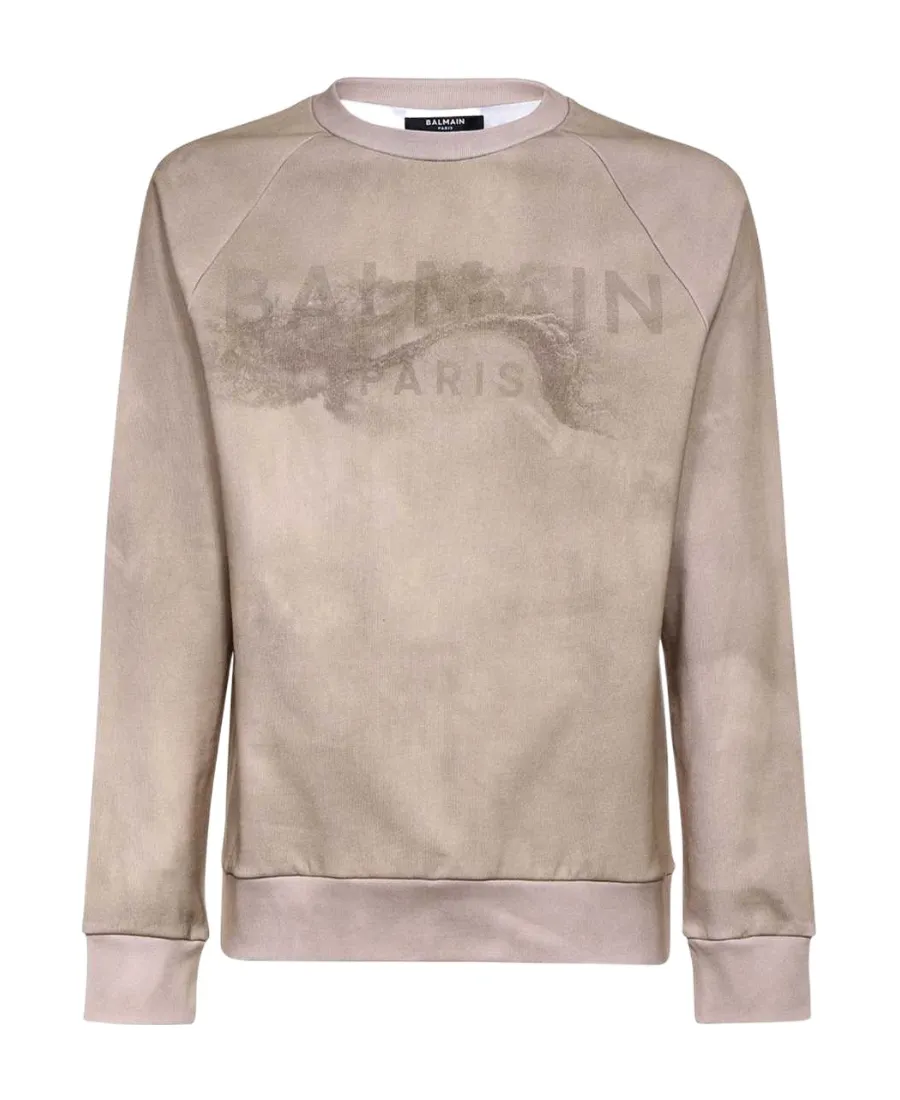 Logo-Print Long-Sleeve Sweatshirt