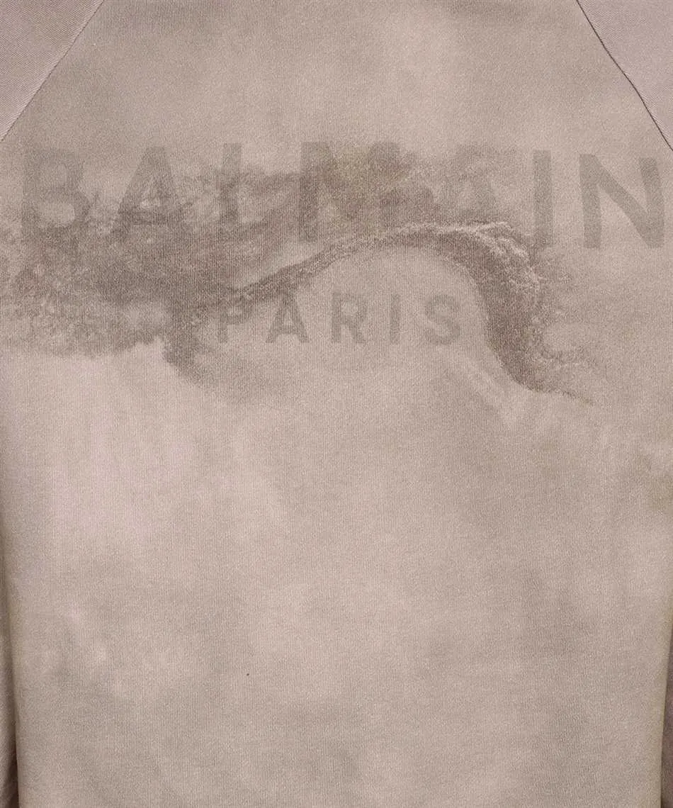Logo-Print Long-Sleeve Sweatshirt