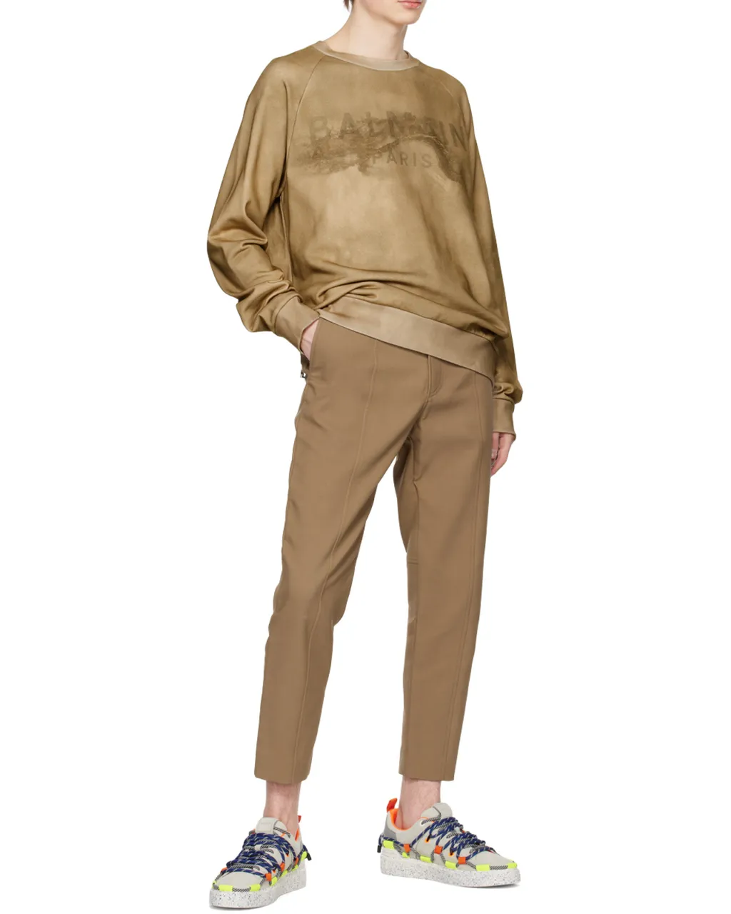 Logo-Print Long-Sleeve Sweatshirt