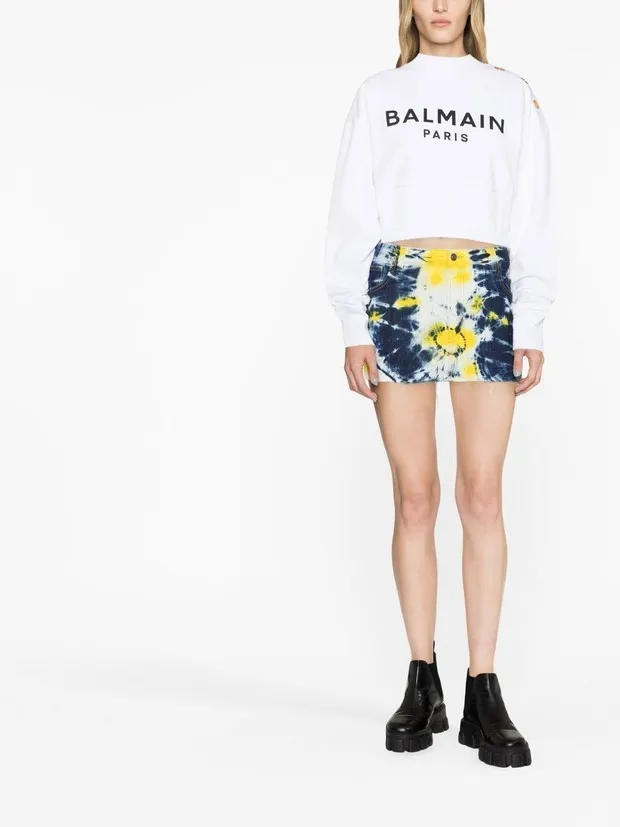Logo Printed Highneck Sweater