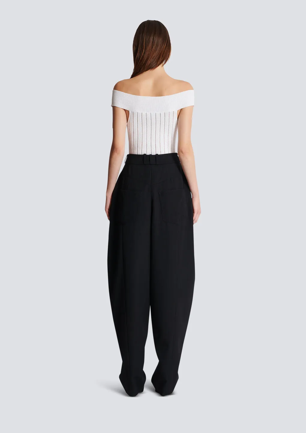 Openwork Knit Body