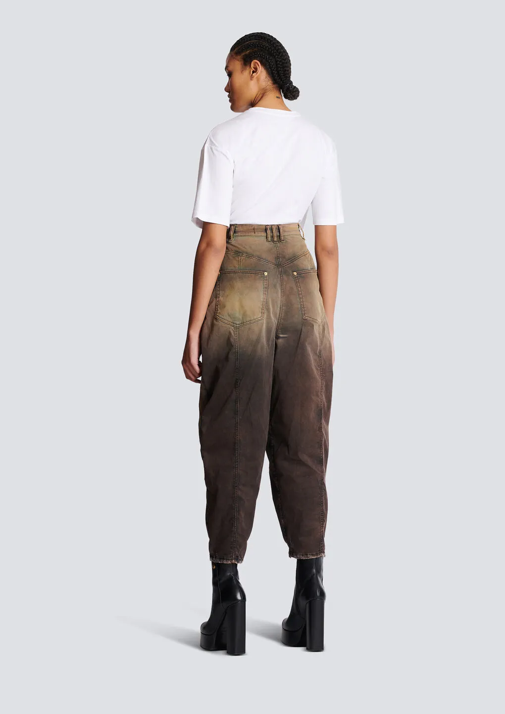 Tie-Dye Baggy Denim Jeans
