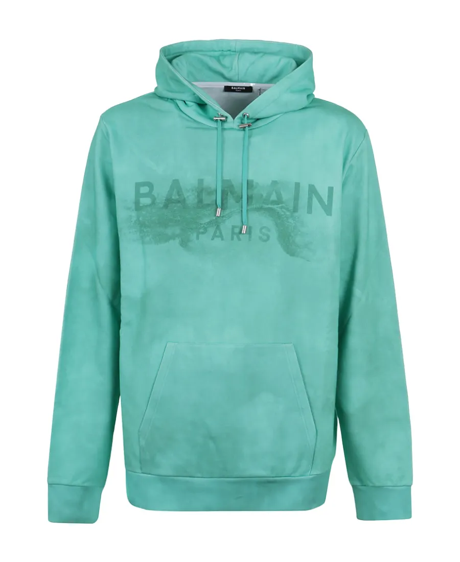 Logo-Print Cotton Hoodie