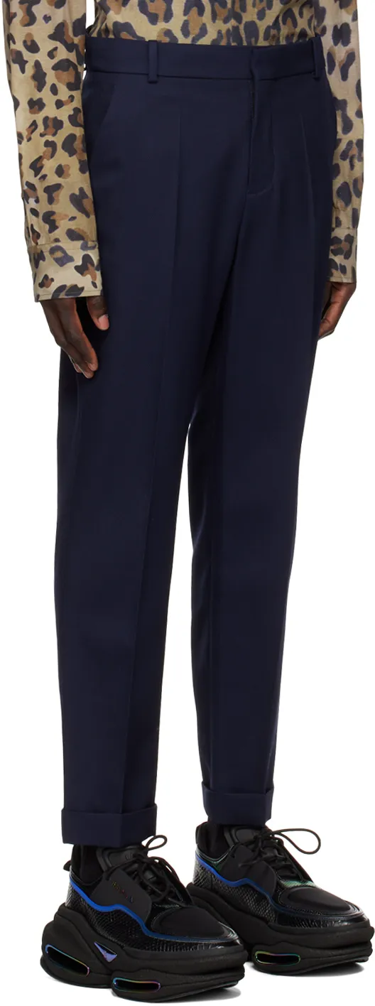Slim Fit Tailored Trousers