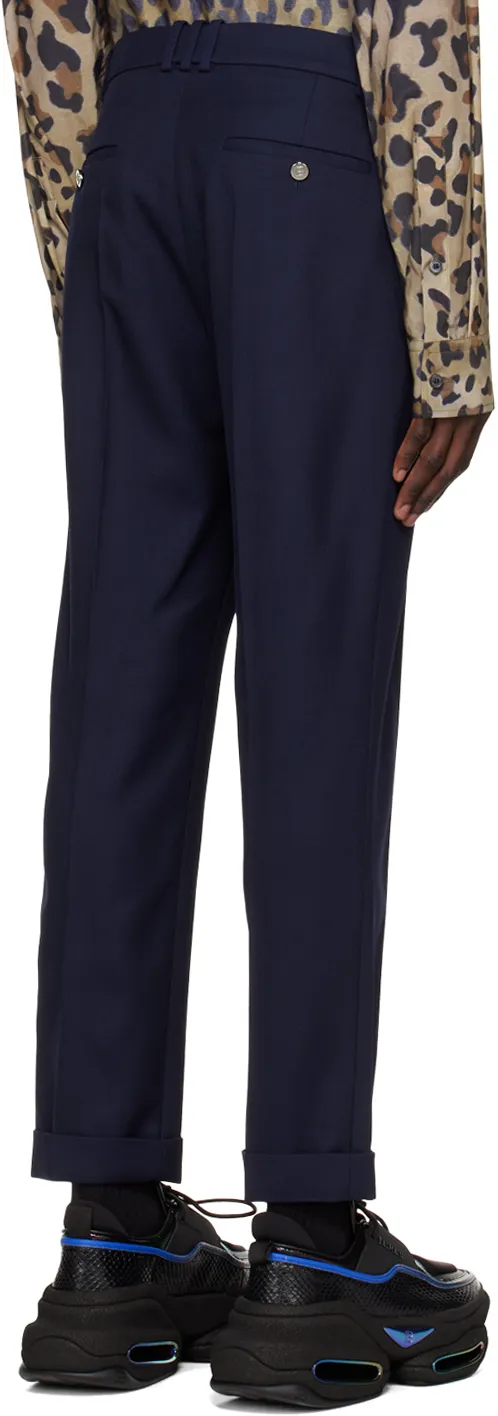Slim Fit Tailored Trousers