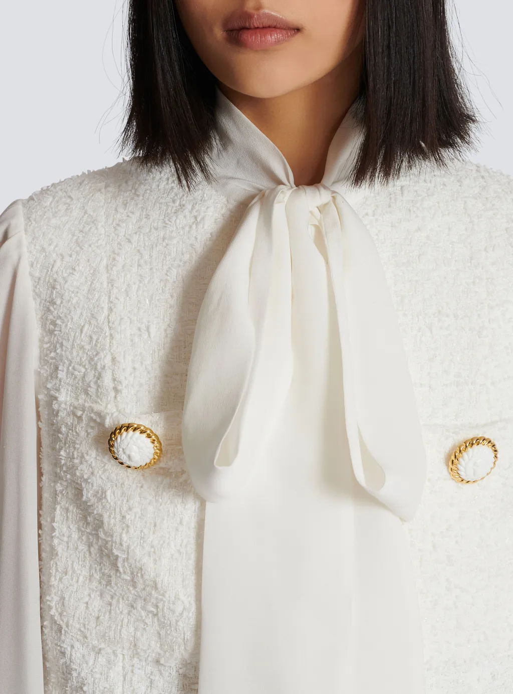 Tweed Long Sleeved Jacket