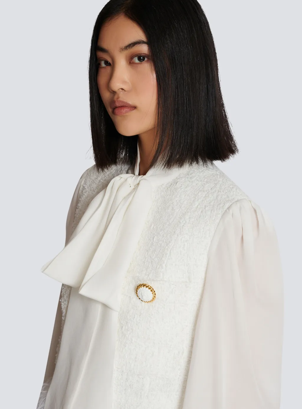Tweed Long Sleeved Jacket