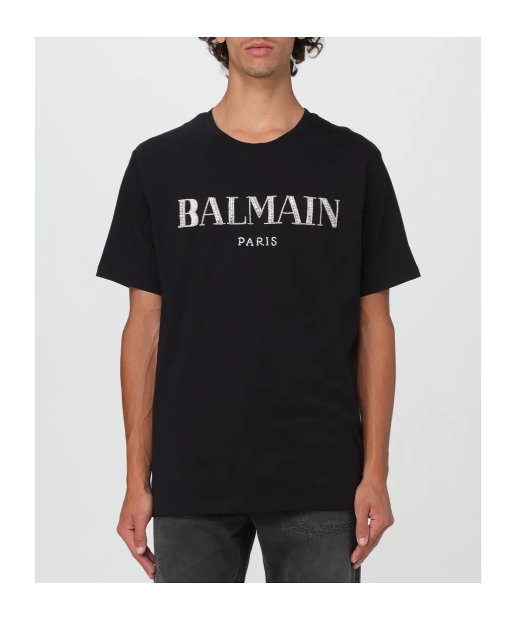 Vintage Logo Embellished Crewneck T-Shirt