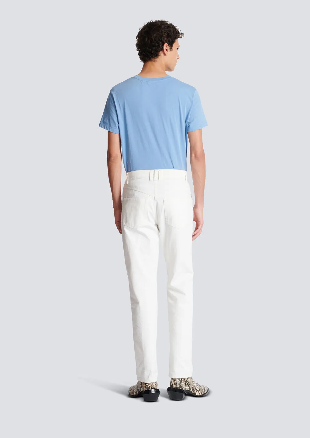 Mid-Rise Slim-Fit Jeans