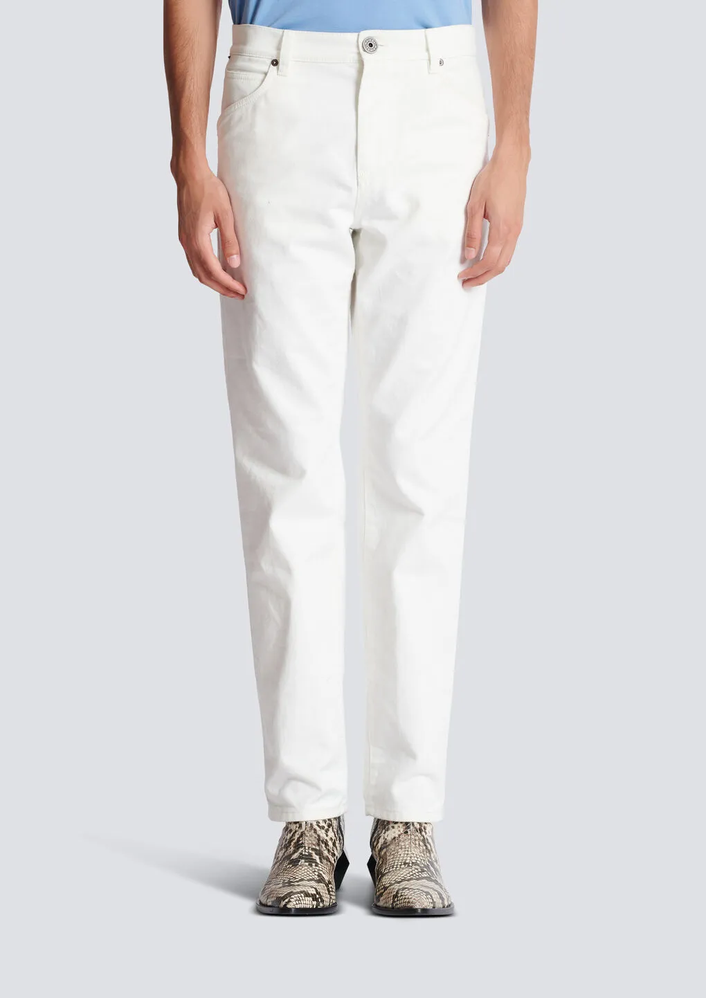 Mid-Rise Slim-Fit Jeans