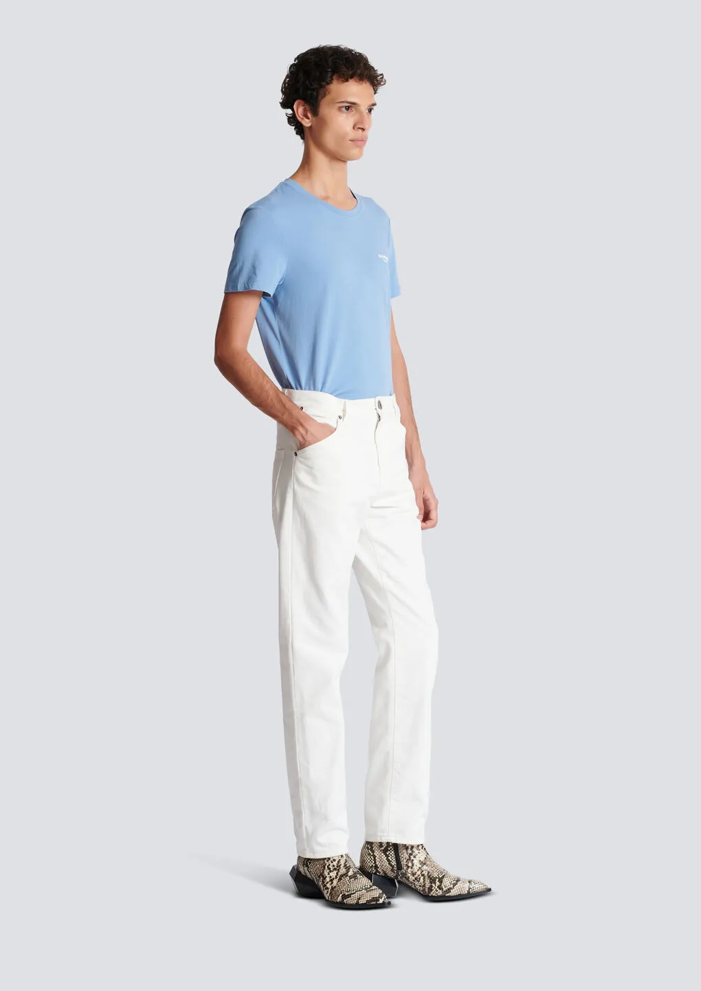 Mid-Rise Slim-Fit Jeans