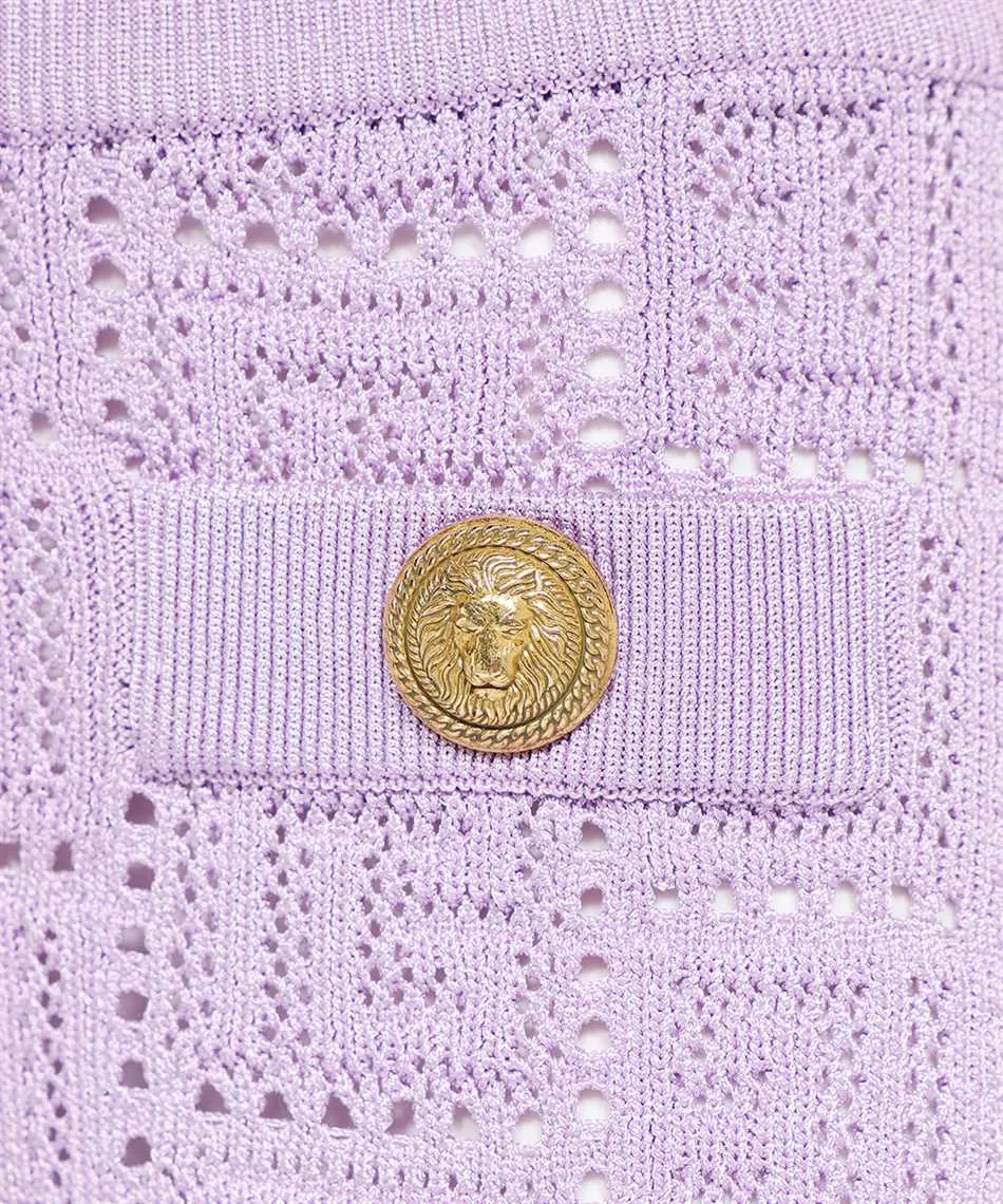 Monogram Mesh Knitted Shorts