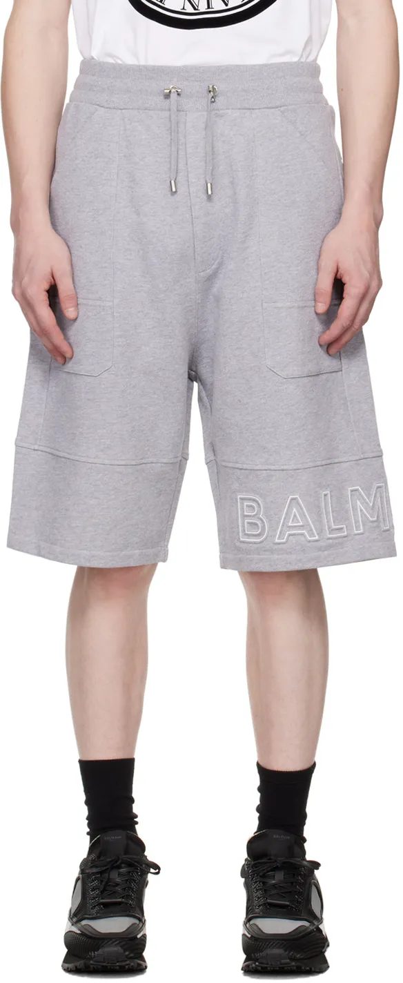 Logo-Print Cotton Bermuda Shorts