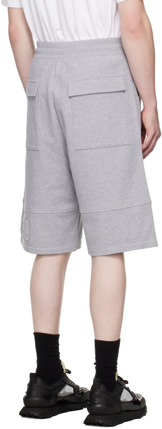 Logo-Print Cotton Bermuda Shorts