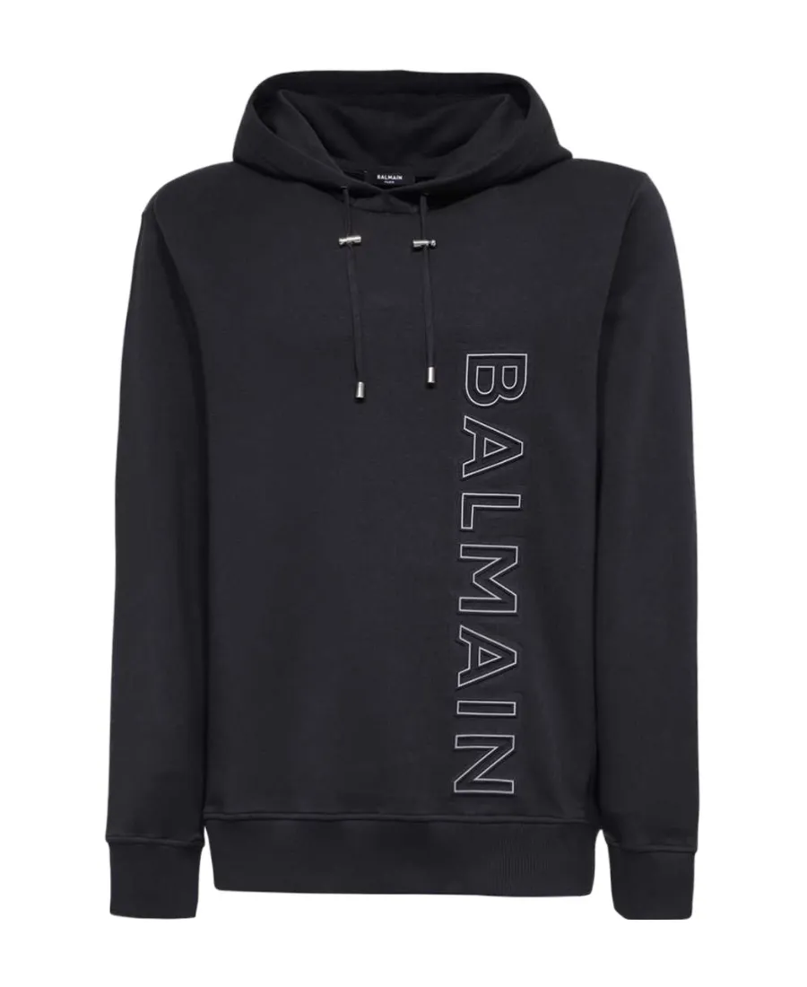 Logo-Embossed Cotton Hoodie