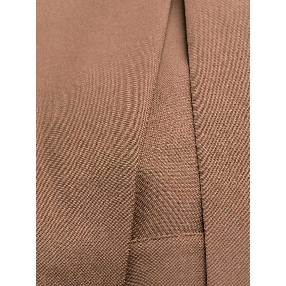 High Waist Slit Detailed Trousers