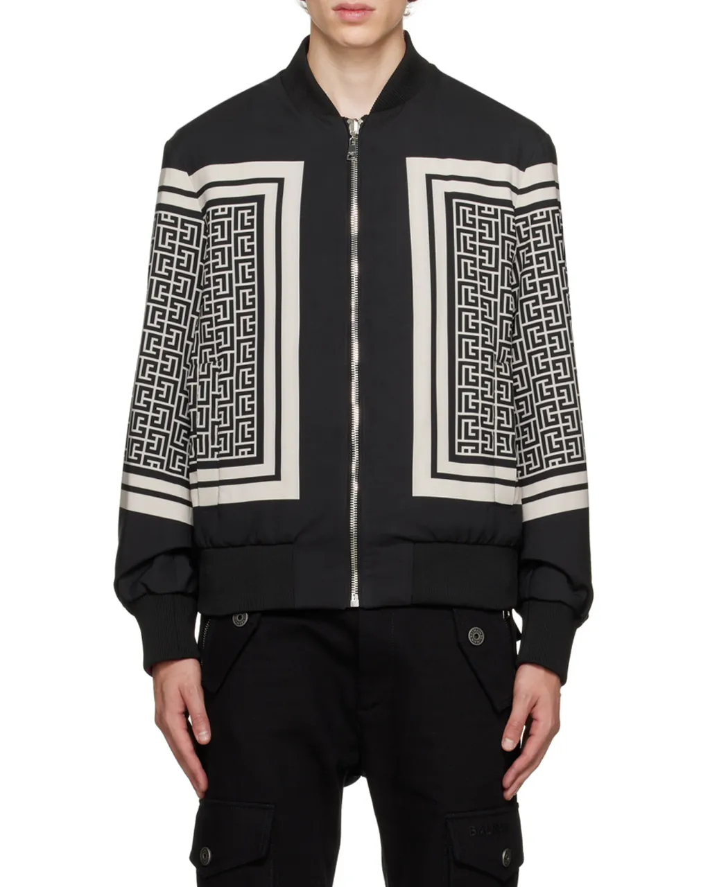 Reversible Monogram Bomber Jacket