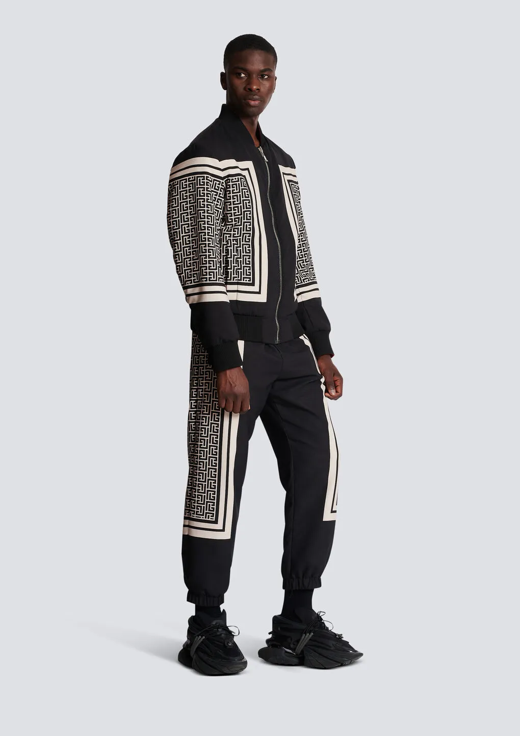 Reversible Monogram Bomber Jacket
