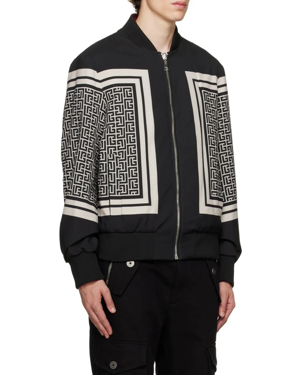 Reversible Monogram Bomber Jacket