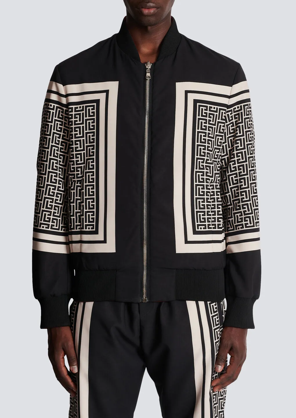 Reversible Monogram Bomber Jacket