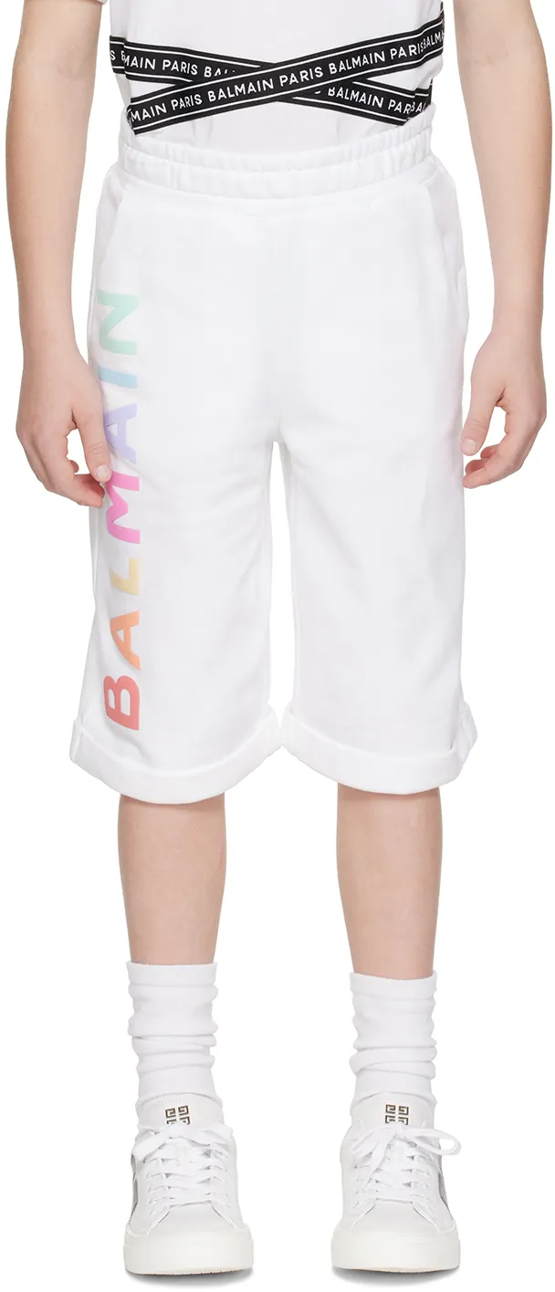 Logo Printed Bermuda Shorts