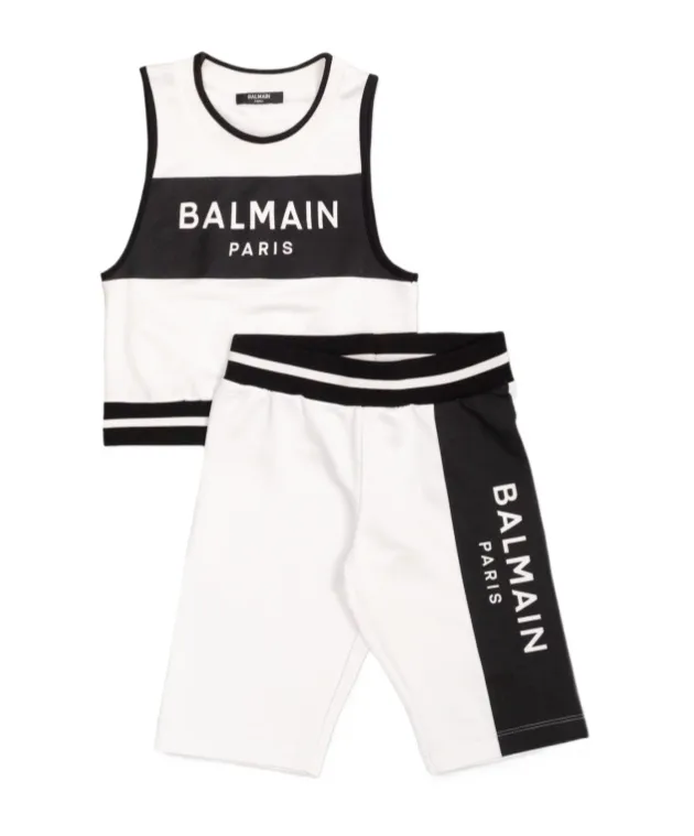 Logo-Printed Two-Toned Tracksuit