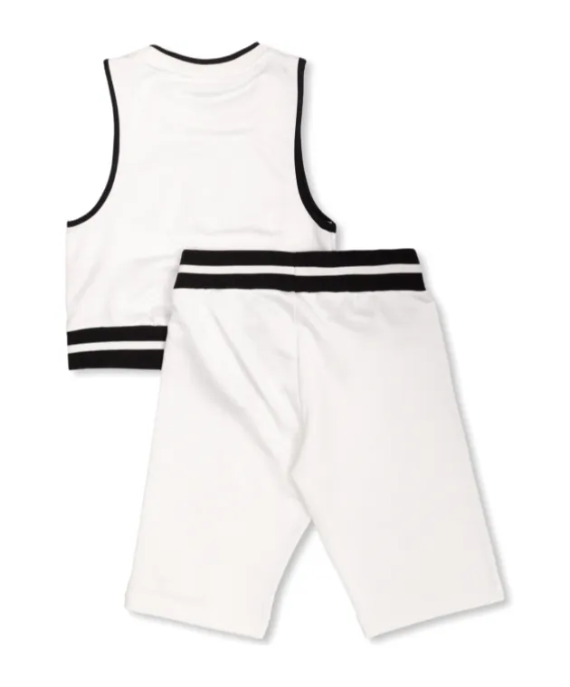 Logo-Printed Two-Toned Tracksuit