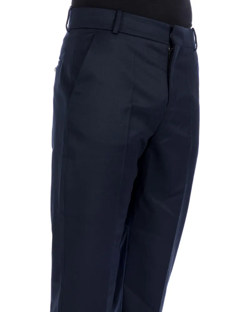 Mid-Waisted Cropped Trousers