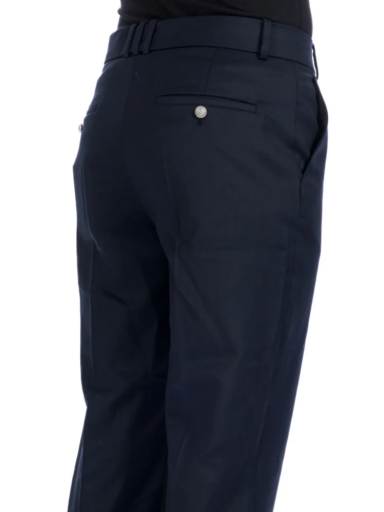 Mid-Waisted Cropped Trousers
