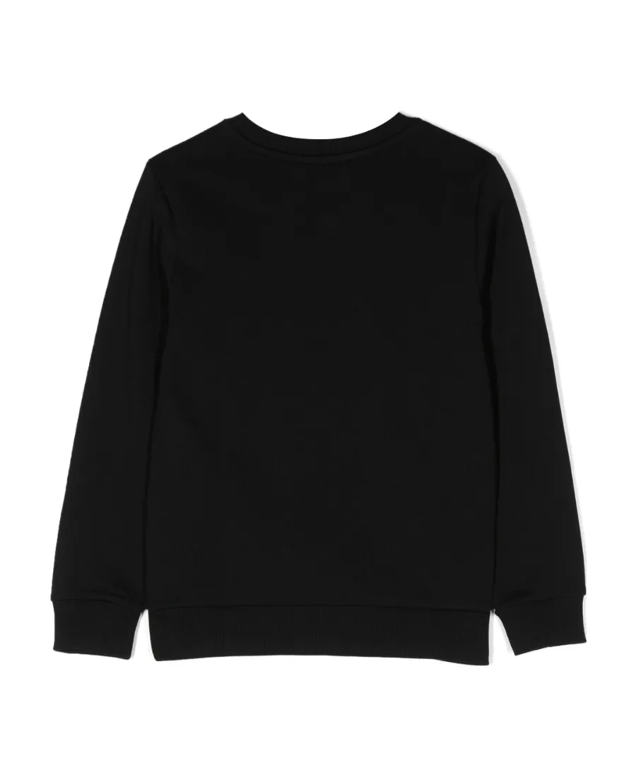 Logo-Embossed Long-Sleeve Cotton Sweatshirt