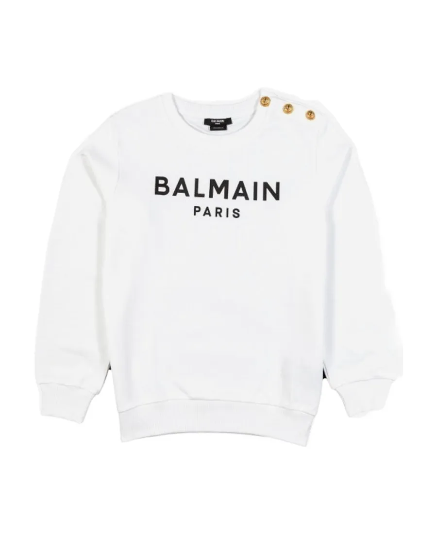 Logo Printed Crewneck Sweatshirt