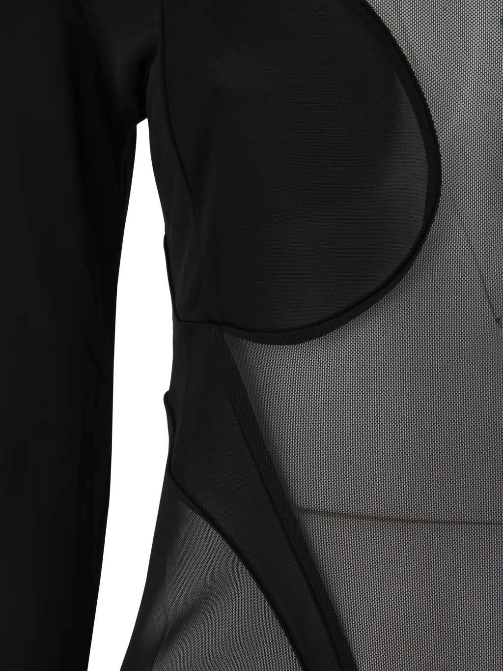 Mesh Long Sleeved Top