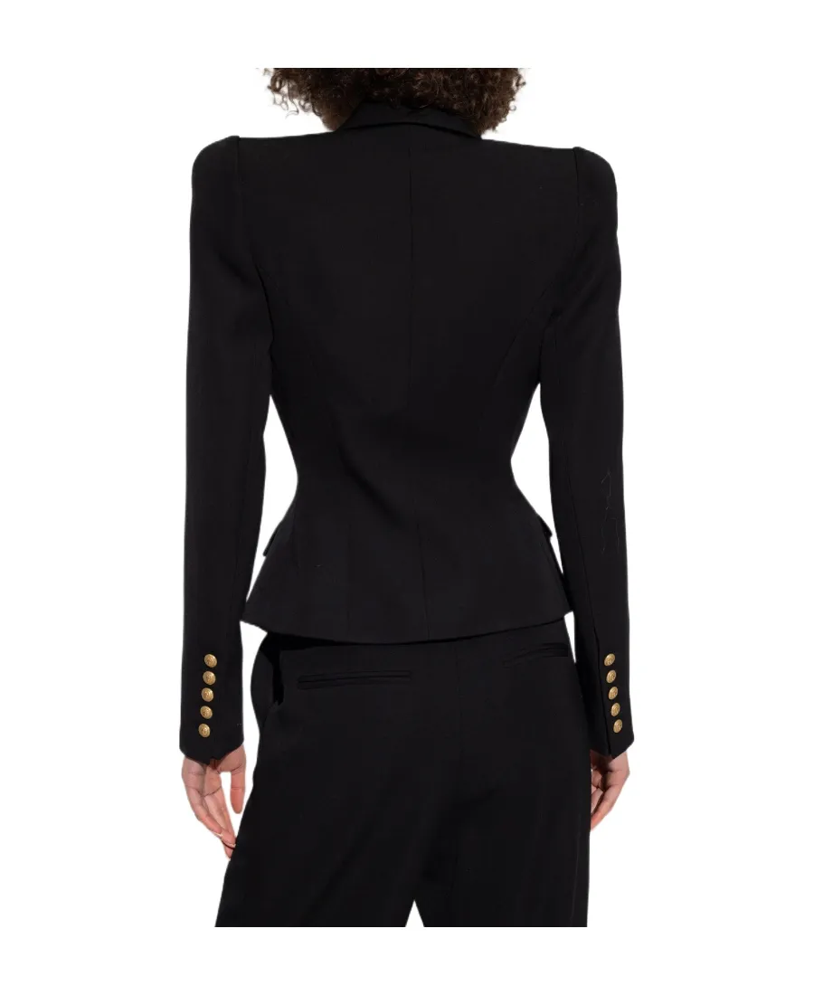Crystal-Embellished Tailored Blazer