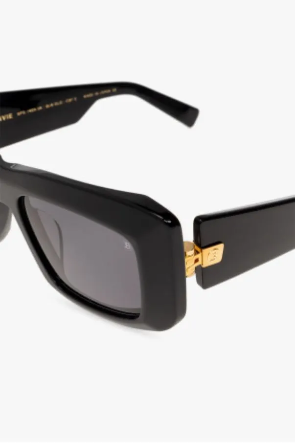 Rectangular-Frame Sunglasses