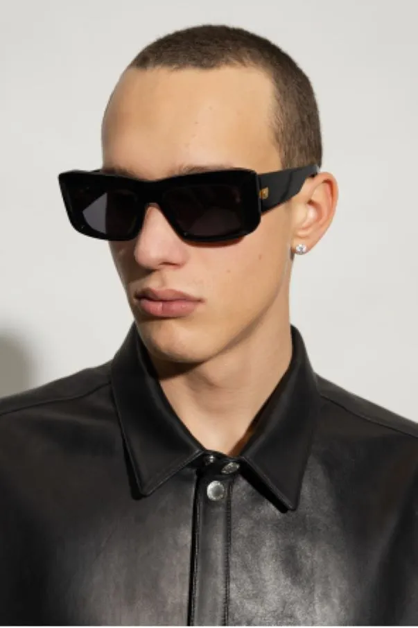 Rectangular-Frame Sunglasses
