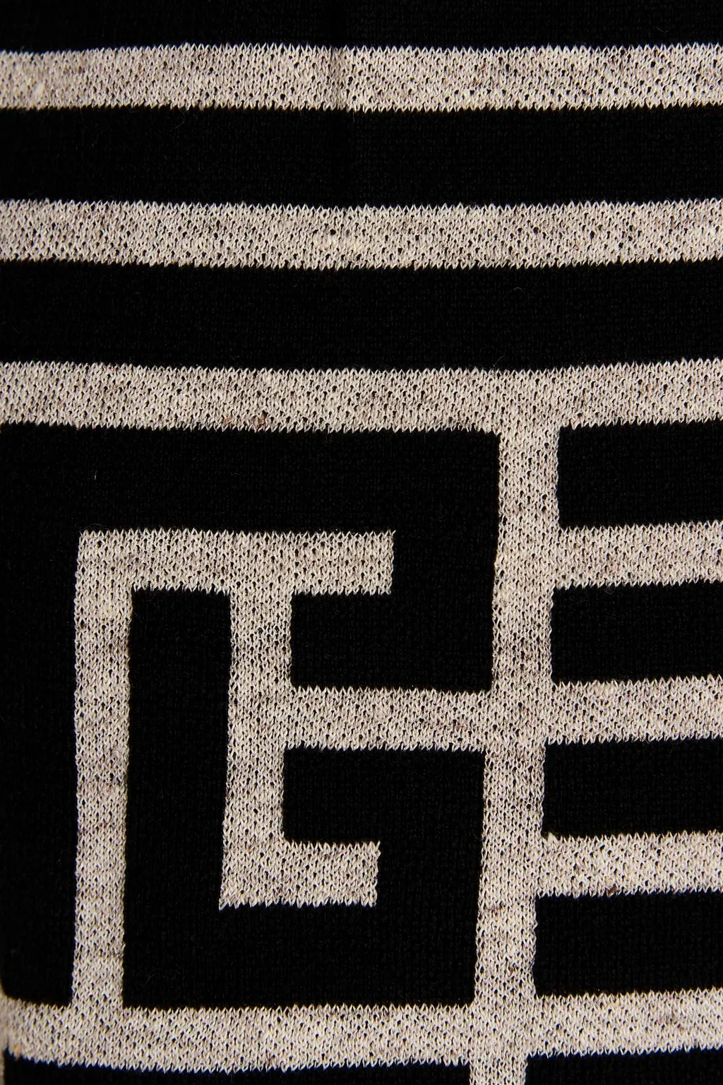 Monogram-Jacquard Wool Shorts