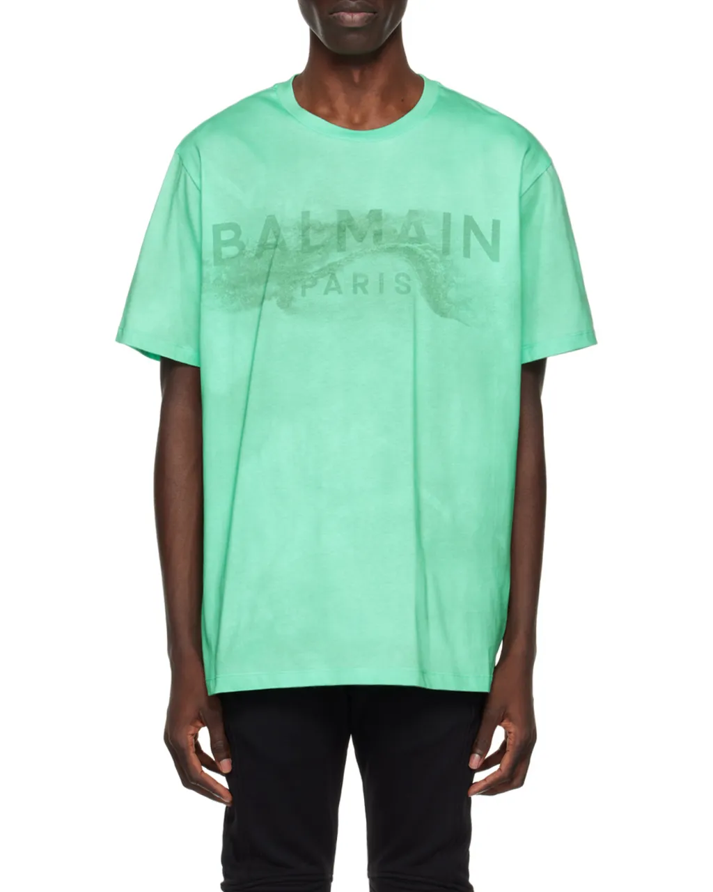 Logo-Print Detail T-Shirt