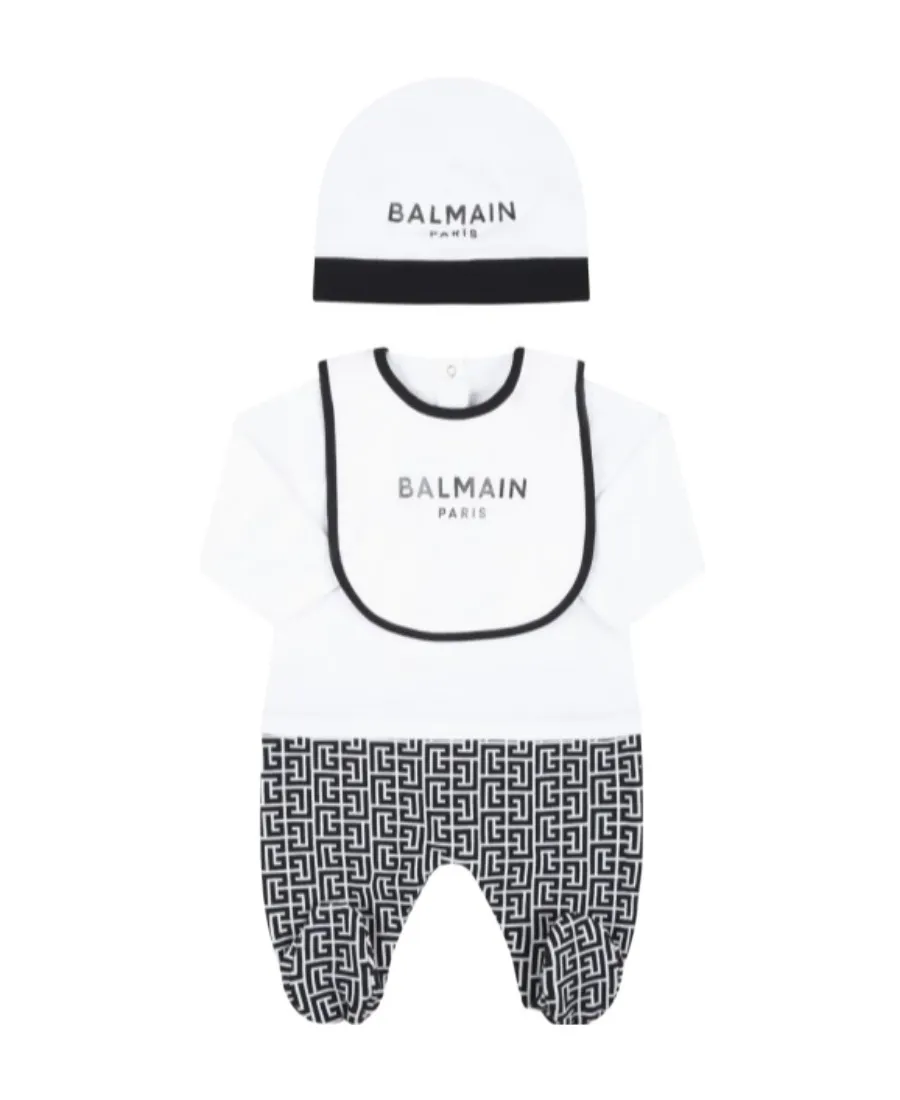 Logo-Print Babygrow Set