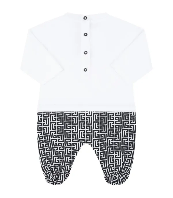 Logo-Print Babygrow Set